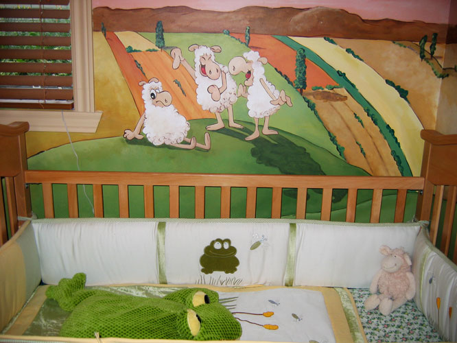 Peinture-murale-chambre-moulin-chat-5