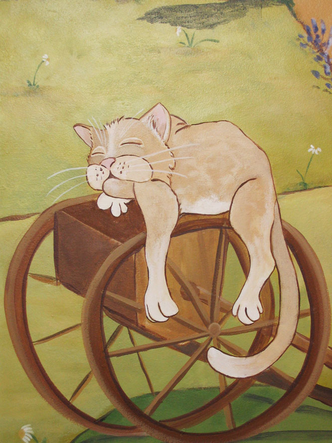 Peinture-murale-chambre-moulin-chat-9