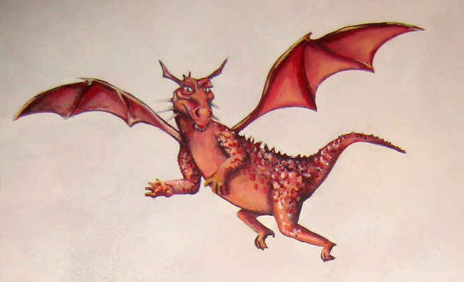 peinture-murale-dragon
