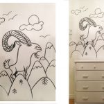 peinture-murale-chambre-enfant-noiretblanc-4